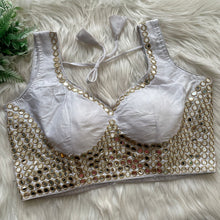 Load image into Gallery viewer, New Festive Wear Silk Embroidery Work With Designer Readymade Blouse for Women