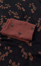 Load image into Gallery viewer, Glamorous Party Wear Pure Soft Chiffon Floral Print Design Saree With Contrast Blouse Piece