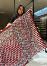 Load image into Gallery viewer, Lassitude Party Wear Satin Silk Original Mirror n Print Work Fancy Saree For Women
