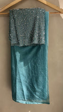Load image into Gallery viewer, Stunning Party Wear Rangoli Crush Silk Fancy Saree With Heavy Beads Work Blouse For Occasion