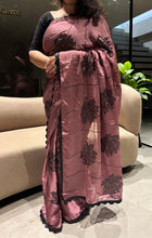 Load image into Gallery viewer, Luxuriant Party Wear Rangoli Silk Embroidery Work Lace Designer Saree With Blouse Piece