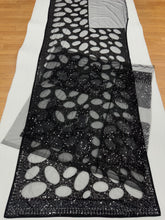 Load image into Gallery viewer, Heritage Festive Wear Net Heavy Embroidery Work Designer Saree With Unstitched Bouse Piece