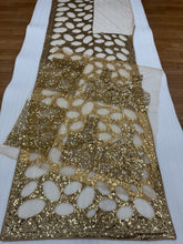 Load image into Gallery viewer, Heritage Festive Wear Net Heavy Embroidery Work Designer Saree With Unstitched Bouse Piece