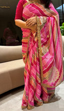 Load image into Gallery viewer, Redolent Function Wear Kota Doriya Embroidery Work Designer Saree With Blouse Piece