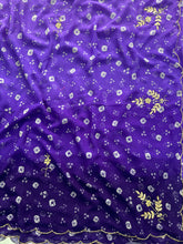 Load image into Gallery viewer, Heritage Festive Wear Georgette Embroidery n Hand Work Designer Saree With Blouse Piece