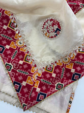 Load image into Gallery viewer, Blossom Festive Wear Soft Silk Gotapatti Work Designer Saree With Blouse Piece