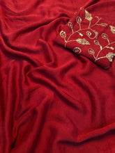 Load image into Gallery viewer, Alverina Festive Wear Rangoli Crush Silk Sequence Work Saree With Blissful Blouse Piece