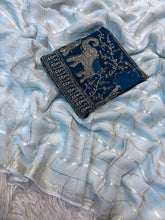 Load image into Gallery viewer, Gorgeous Function Wear Viscose Silk Handwork Blouse Designer Saree For Wedding