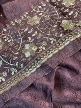 Load image into Gallery viewer, Mellifluous Festival Wear Silk Designer Saree With Heavy Beads Work Blouse Piece