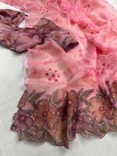 Load image into Gallery viewer, Charming Party Wear Pure Soft Tissue Silk Print Designer Saree With Elegant Blouse Piece