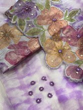 Load image into Gallery viewer, Charming Party Wear Pure Soft Tissue Silk Print Designer Saree With Elegant Blouse Piece