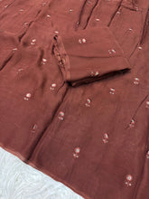 Load image into Gallery viewer, Traditional Festive Wear Pure Viscose Organza Thread n Embroidered Work Fancy Designer Saree With Blouse Piece