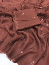 Load image into Gallery viewer, Traditional Festive Wear Pure Viscose Organza Thread n Embroidered Work Fancy Designer Saree With Blouse Piece