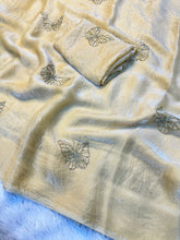 Load image into Gallery viewer, Marvellous Party Wear Silk Beads Work Fancy Designer Saree With Blissful Blouse Piece