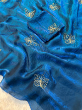 Load image into Gallery viewer, Marvellous Party Wear Silk Beads Work Fancy Designer Saree With Blissful Blouse Piece