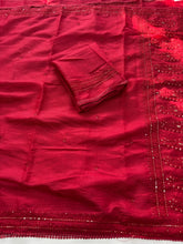 Load image into Gallery viewer, Incredible Partywear Soft Kota Doriya Embrodiered Thread n Sequence Work Designer Saree With Matching Blouse Piece