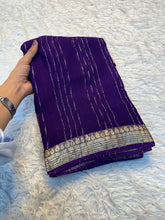 Load image into Gallery viewer, Dazzling Function Wear Pure Viscose Dola Silk Jacquard Design Fancy Saree With Blouse Piece