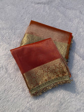 Load image into Gallery viewer, Heritage Festival Wear Banarasi Tissue Silk Jacquard n Heavy Lace Work Fancy Designer Saree