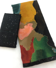 Load image into Gallery viewer, New Party Wear Multi color Chiffon Print n Sequence Work Fancy Designer Saree With Embroidered Blouse