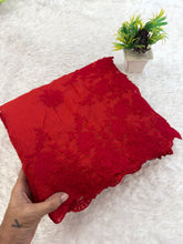 Load image into Gallery viewer, New Partywear Soft Kota Doriya Embrodiered Thread n Cut Work Fancy Designer Saree With Blouse