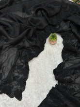 Load image into Gallery viewer, New Partywear Soft Kota Doriya Embrodiered Thread n Cut Work Fancy Designer Saree With Blouse