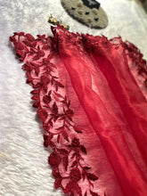 Load image into Gallery viewer, Latest Partywear Organza Silk Embroidery n Cut Work Fancy Designer Saree For Women