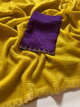 Load image into Gallery viewer, New Crush Chiffon Stone Work Partywear Fancy Designer Saree With Blouse