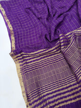 Load image into Gallery viewer, New Wedding Wear Purple Color Jacquard Weaving Work Rich Pallu Fancy Designer Saree With Blouse