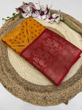 Load image into Gallery viewer, New Wedding Wear Dola Silk Bandhani Print Fancy Designer Saree Design
