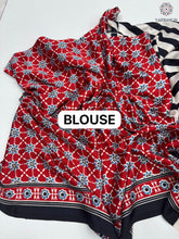 Load image into Gallery viewer, New Wedding Wear Pure Satin Soft Silk Print With Tussles Work Fancy Designer Saree With Blouse