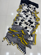 Load image into Gallery viewer, New Wedding Wear Pure Satin Soft Silk Print With Tussles Work Fancy Designer Saree With Blouse