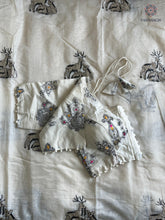 Load image into Gallery viewer, New Chanderi Cotton Embroidery n Tussels Work Fancy Designer Festive Wear Saree With Stitched Blouse