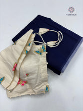 Load image into Gallery viewer, New Chanderi Cotton Fancy Designer Wedding Wear Fancy Designer Saree With Stitched Blouse