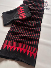 Load image into Gallery viewer, New Party Wear Pure Satin Soft Silk Printed Fancy Designer Saree With Blouse