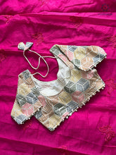 Load image into Gallery viewer, New Wedding Wear Chanderi Cotton Embroidery n Tussels Work Fancy Designer Saree With Stitched Blouse