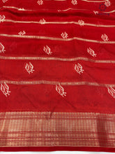 Load image into Gallery viewer, New Stylish Festival Wear Pure Dola Silk Zari Jacquard Weaving Work Fancy Designer Saree