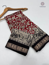 Load image into Gallery viewer, Blossom New Festive Wear Pure Mangalkari Viscouse Silk Designer Print n Weaving Saree For Women