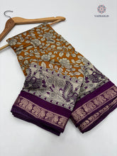 Load image into Gallery viewer, Blossom New Festive Wear Pure Mangalkari Viscouse Silk Designer Print n Weaving Saree For Women