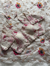 Load image into Gallery viewer, Beautiful Party Wear Chanderi Cotton Embroidery n Tussels Work Fancy Designer Festive Wear Saree With Stitched Blouse