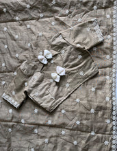 Load image into Gallery viewer, Elegant Function Wear Chanderi Cotton White Thread Work Fancy Designer Saree With Unstitched Blouse