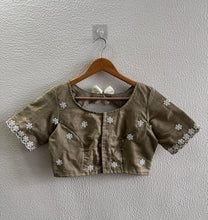 Load image into Gallery viewer, Elegant Function Wear Chanderi Cotton White Thread Work Fancy Designer Saree With Unstitched Blouse