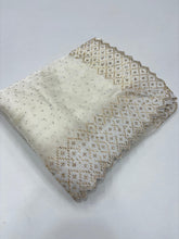 Load image into Gallery viewer, New Partywear Soft Jimmy Chu Silk Heavy Zarkan Diamond Work Fancy Designer Saree With Blouse Piece