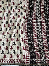 Load image into Gallery viewer, Blissful Party Wear Mul Cotton Print Sequence Lace n Rich Pallu Work Designer Saree With Stunner Blouse Piece