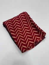 Load image into Gallery viewer, Pure Satin Crepe Ajrak Printed Rich Pallu Work Fancy Designer Function Wear Saree With Blouse