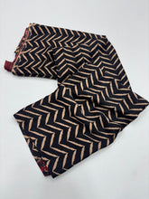 Load image into Gallery viewer, Pure Satin Crepe Ajrak Printed Rich Pallu Work Fancy Designer Function Wear Saree With Blouse