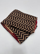 Load image into Gallery viewer, Pure Satin Crepe Ajrak Printed Rich Pallu Work Fancy Designer Function Wear Saree With Blouse