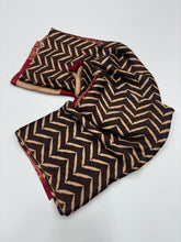 Load image into Gallery viewer, Pure Satin Crepe Ajrak Printed Rich Pallu Work Fancy Designer Function Wear Saree With Blouse