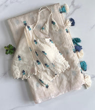 Load image into Gallery viewer, Elegant Party Wear Chanderi Cotton Heart n Tussels Work Fancy Designer Saree With Stitched Blouse