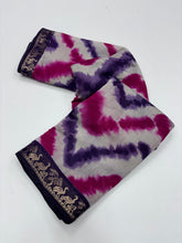 Load image into Gallery viewer, Luxuriant Leheriya Print n Jacquard Weaving Work Pure Mangalkari Viscose Saree With Fugacious Blouse Piece