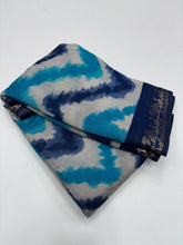 Load image into Gallery viewer, Luxuriant Leheriya Print n Jacquard Weaving Work Pure Mangalkari Viscose Saree With Fugacious Blouse Piece